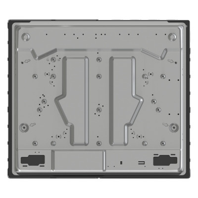 Варильна поверхня Gorenje газова на склі, 60см, чавун, чорний