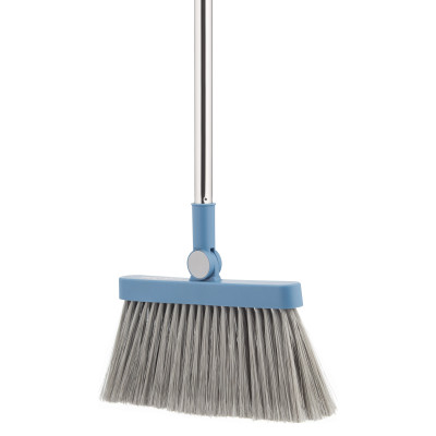 Набір для прибирання ARDESTO Solid совок і щітка з довгою ручкою 79.2см, пластик, блакитний