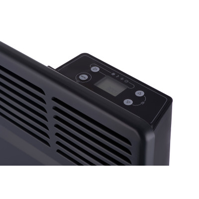 Конвектор электрический ARDESTO СН-2000ECA, 2000 Вт, 20 м2, закрытый нагревательный элемент, LED-дисплей, IP24, электронное управление, недельный программист, антрацит матовый Конвектор электрический ARDESTO СН-2000ECA, 2000 Вт, 20 м2, закрытый нагревательный элемент, LED-дисплей, IP24, электронное управление, недельный программист, антрацит матовый