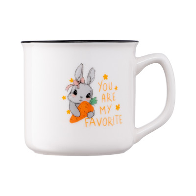 ARDESTO Чашка Cute rabbit, 320 мл, порцеляна