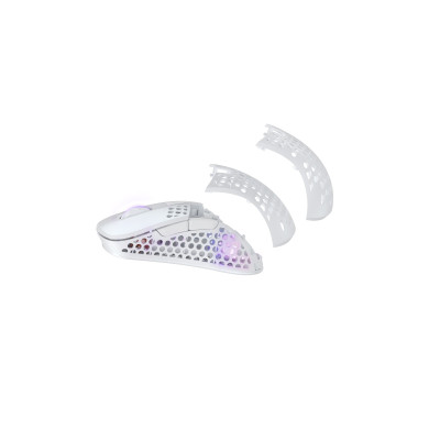 Миша Xtrfy M4, WL/USB-A, RGB, білий