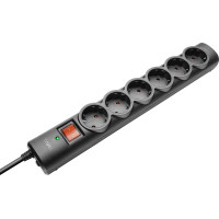 Разветвитель сетевой Trust Surge Guard, 1.8м, 4xТипF, черный Разветвитель сетевой Trust Surge Guard, 1.8м, 4xТипF, черный