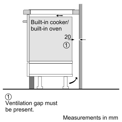 Варильна поверхня Bosch індукційна, 30см, Доміно, чорний
