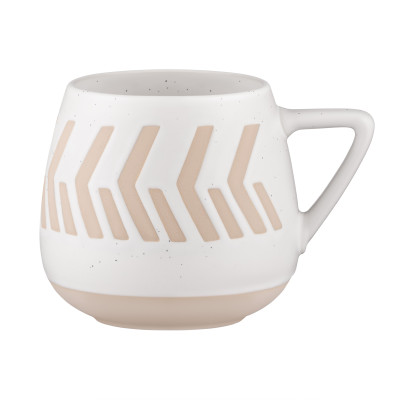 Чашка ARDESTO Auro, 440мл, кераміка, білий