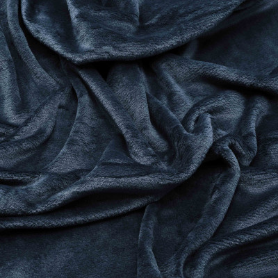 Плед ARDESTO Flannel 200х220см, 100% поліестер, синій темний