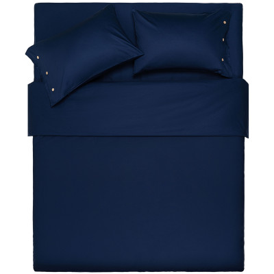 Простирадло ARDESTO Mix&Match, 180х240см, 100% бавовна, сатин, синій