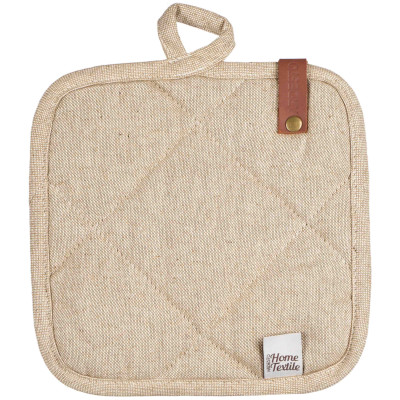 Прихватка ARDESTO Oliver, 20х20см, 100% бавовна, нап-ч: ватин, шоколад Прихватка ARDESTO Oliver, 20х20см, 100% бавовна, нап-ч: ватин, шоколад