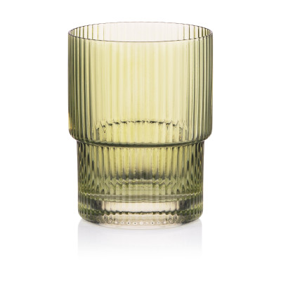 ARDESTO Набір склянок низьких 200мл, 2шт, скло, зелений ARDESTO Набір склянок низьких 200мл, 2шт, скло, зелений