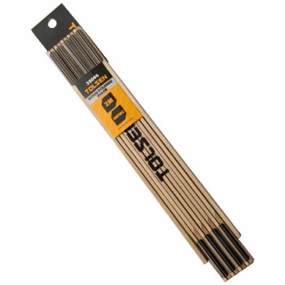 Лінійка Tolsen, складна, дерев'яна 2000мм