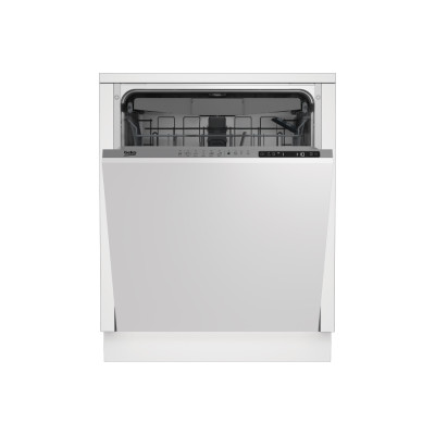 Посудомийна машина Beko вбудована, 15компл., D, 60см, 3й кошик, білий