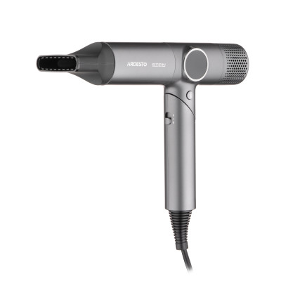 Фен ARDESTO Stein, 1600Вт, 2 швидкості, 4 темп.режима, сірий