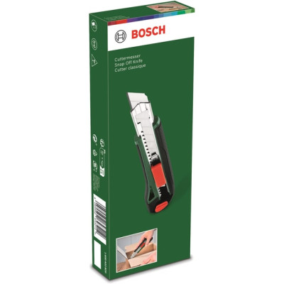 Bosch Ніж, сегментоване лезо 18мм, корпус ABS + TPR