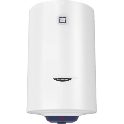 Водонагрівач електр. Ariston круглий BLU1 R 80 V 1,8K PL EU, 80л, 1,8кВт, мех. кер-ння, С, Італія, білий
