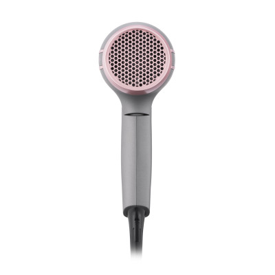 Фен ARDESTO Pink Touch, 2000Вт, 2 швидкості, 2 темп.режими, складана ручка, сірий+рожевий