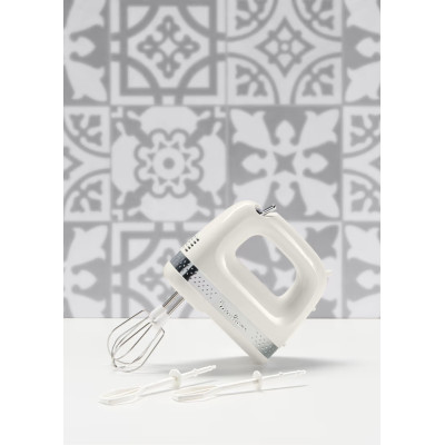 Міксер Moulinex ручний Soleil 200Вт, насадки-2, турборежим, білий