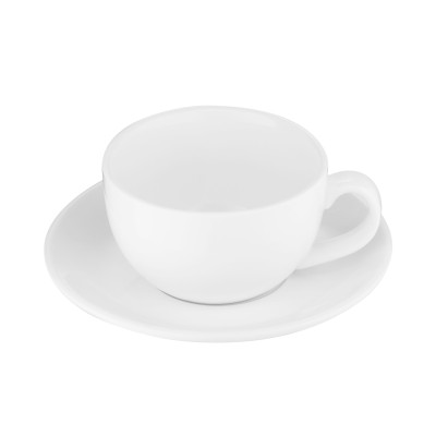 Чашка Ardesto Imola, 260мл, фарфор, белый (AR3528I)