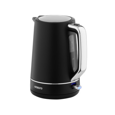 Електрочайник ARDESTO Timeless Elegance, 1.7л, Otter, пластик, чорний матовий Електрочайник ARDESTO Timeless Elegance, 1.7л, Otter, пластик, чорний матовий
