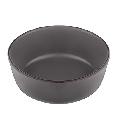 Салатник ARDESTO Lazio, 700мл, 16см, кераміка, сірий темний