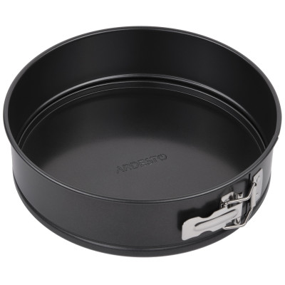 ARDESTO Форма для випікання Gemini кругла 24 см роз'ємна, сірий, вуглецева сталь ARDESTO Форма для випікання Gemini кругла 24 см роз'ємна, сірий, вуглецева сталь