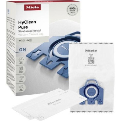 Мішки для пилососів Miele GN HyClean Pure 4.5л, 4шт