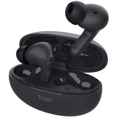 Навушники TWS Trust Yavi Earbuds BT 5.3, ENC, SBC, Mic, Чорний