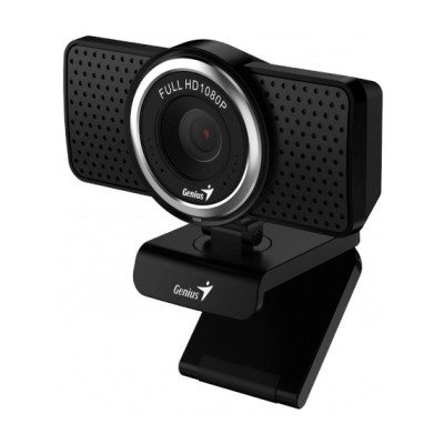 Вебкамера Genius Ecam-8000, FullHD, 30fps, manual focus, CMOS, черный Вебкамера Genius Ecam-8000, FullHD, 30fps, manual focus, CMOS, черный