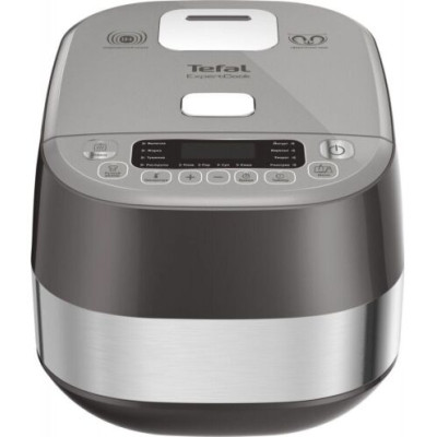 Мультиварка Tefal Expert Cook Induction, 1200Вт, чаша-5л, електронне керув., пластик, сірий