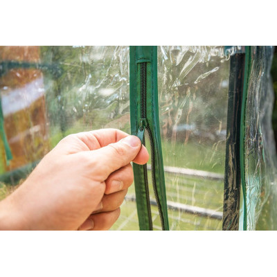 Neo Tools Парник складаний 80х46х24, 3 полиці, ПВХ плівка, прозорий