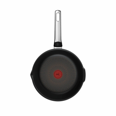 Мультисковорода Tefal Excellence Fusion, з кришкою, 24см, алюміній, скло, нержавіюча сталь, метал, чорний Мультисковорода Tefal Excellence Fusion, з кришкою, 24см, алюміній, скло, нержавіюча сталь, метал, чорний