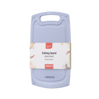 ARDESTO Дошка кухонна Gemini, 40х24.5х0.9см, пластик, сірий ARDESTO Дошка кухонна Gemini, 40х24.5х0.9см, пластик, сірий