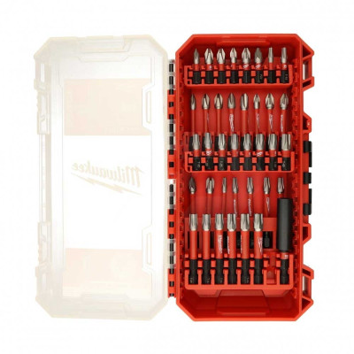 Біти Milwaukee Shockwave, сталь, кейс, набір 38шт Біти Milwaukee Shockwave, сталь, кейс, набір 38шт