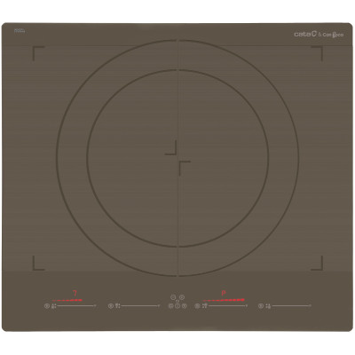 Cata Варильна поверхня індукційна, 60см, Giga 600, сірий Cata Варильна поверхня індукційна, 60см, Giga 600, сірий