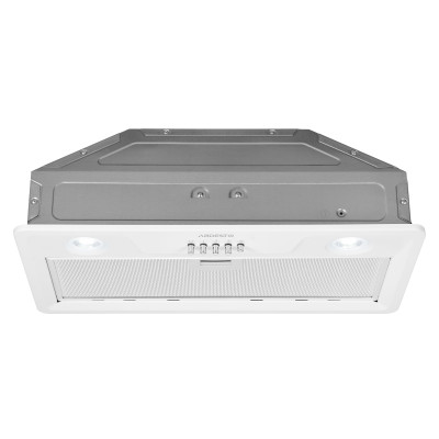 Витяжка Ardesto вбудована, 52см, 450м3ч, метал, 2х1Вт LED, кнопкове, білий