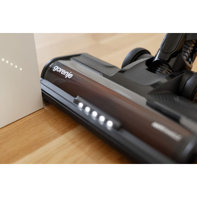 Пылесос Gorenje беспроводной, 70Вт, конт пыль -0.7л, автономная работа до 60мин, HEPA, подсветка, индикатор, антрацит