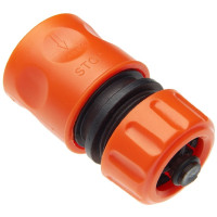 Конектор для шланга SEQUOIA SWC1258A 1/2'-5/8' з аквастопом однокомпонентний пластик 0.03кг Конектор для шланга SEQUOIA SWC1258A 1/2'-5/8' з аквастопом однокомпонентний пластик 0.03кг