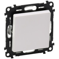 Перемикач Legrand Valena LIFE, 10АХ, 250V, автоматичні клеми, білий Перемикач Legrand Valena LIFE, 10АХ, 250V, автоматичні клеми, білий