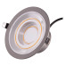 LEDVANCE Світильник даунлайт LED 8Вт 650Лм 2700K 166мм Decor Filament Downlight Echo алюміній