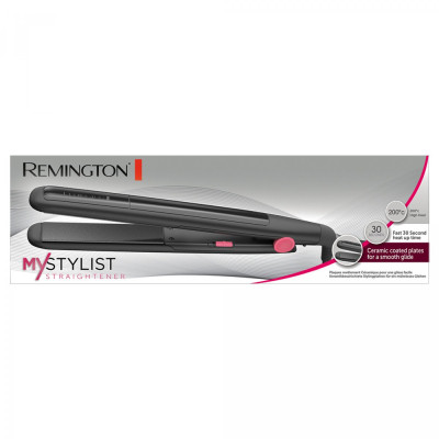 Випрямляч Remington MyStylist Е51, 38Вт, темп.режимів-1, 200С, кераміка, чорний