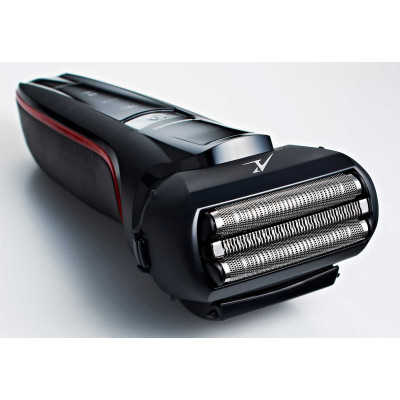 Бритва електр. Panasonic сіткова, 13000 об/хв,  бритв.головок-3, Li-Ion, сух.+волог., тример, 2 насад.,док-станц. , чорний