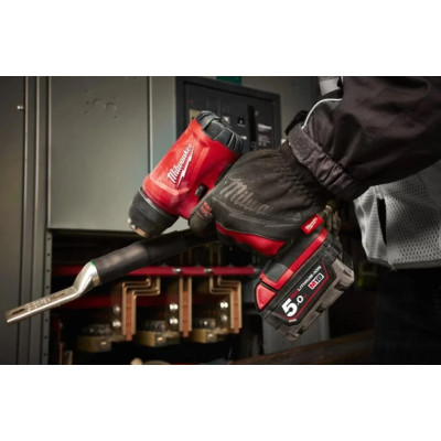 Фен будівельний акумуляторний Milwaukee M18 BHG-0 18В 470°C 175 л/хв 1.4кг без АКБ та ЗП