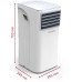 Кондиціонер мобільний Ariston Mobis 8 16м2 on/off 8000BTU 2.3кВт A/- R290 білий Кондиціонер мобільний Ariston Mobis 8 16м2 on/off 8000BTU 2.3кВт A/- R290 білий