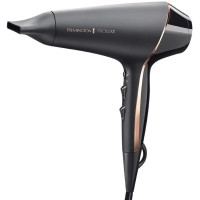 Фен Remington ProLuxe Midnight Edition, 2400Вт, 3 режими, дифузор, іоніз-я, хол. обдув, чорний