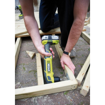 Шуруповерт-дрель кутовий акумуляторный Ryobi ONE+ RAD1801M 18В 15Нм 1100об·мин 1.83кг (без АКБ та ЗП)
