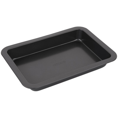 Форма для выпекания Ardesto Gemini, 34.5x24x4.5см, углеродистая сталь, прямоугольная, серый Форма для выпекания Ardesto Gemini, 34.5x24x4.5см, углеродистая сталь, прямоугольная, серый
