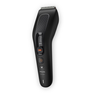 Машинка для стрижки Philips Series 5000, акумулятор, роторний двигун, насадок-3, кейс, сталь, чорний Машинка для стрижки Philips Series 5000, акумулятор, роторний двигун, насадок-3, кейс, сталь, чорний