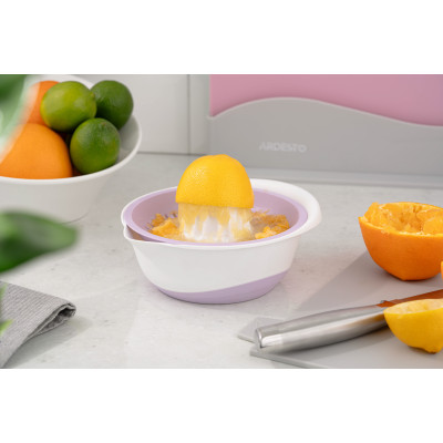 ARDESTO Соковитискач ручний для цитрусових Fresh, ліловий, пластик