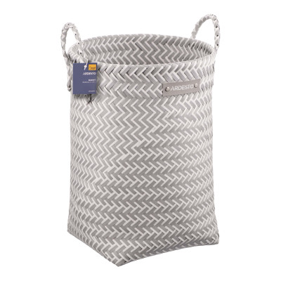 Кошик ARDESTO Vigor 30х30х40см, поліпропілен, метал, сірий Кошик ARDESTO Vigor 30х30х40см, поліпропілен, метал, сірий