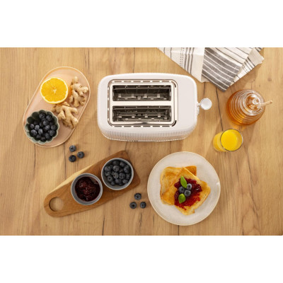 Тостер Gorenje, 850Вт, пластик/метал, білий