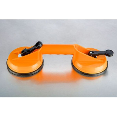 Присоска вакуумна Neo Tools, подвійна,, пластиковий корпус, діаметр 120мм, 80кг Присоска вакуумна Neo Tools, подвійна,, пластиковий корпус, діаметр 120мм, 80кг