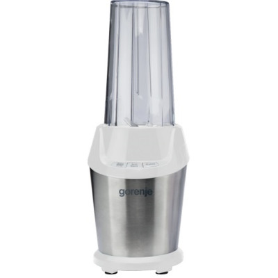 Gorenje Блендер стаціонарний 1000Вт, чаша-750мл, подрібнювач, білий-нерж Gorenje Блендер стаціонарний 1000Вт, чаша-750мл, подрібнювач, білий-нерж
